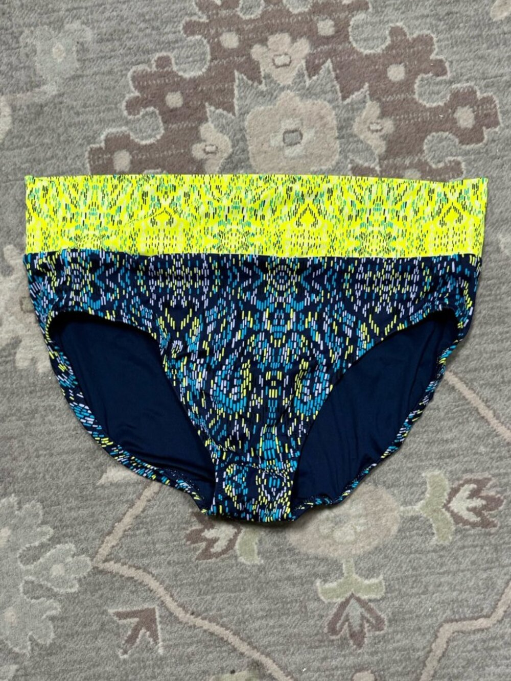 Soma Swim Fold-Over Hipster Swim Bottom - XL